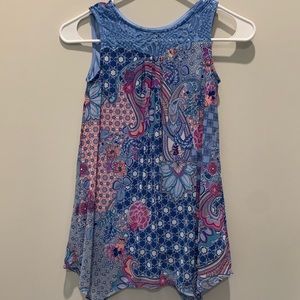 Girls Ally B Sleeveless Top - size S (7-8)